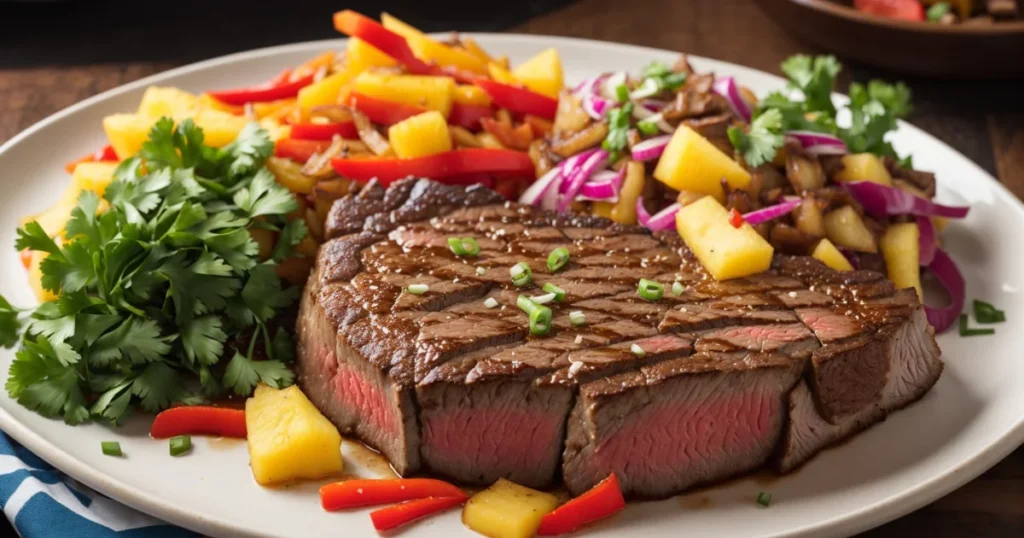 Chop Steak Hawaii Recipe